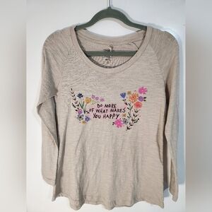 Natural Life Womens T Shirt, Size Small